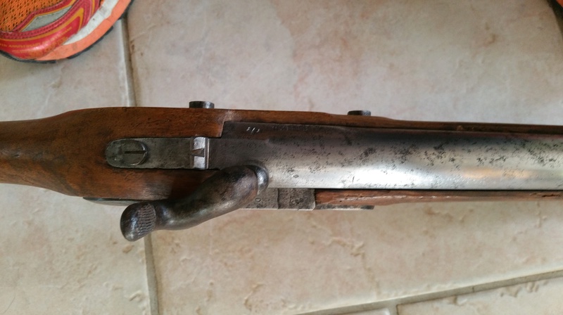 Restauration d'un vieux fusil 1822 T Bis fatigué.  20161090