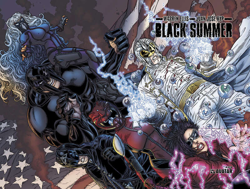 Warren Ellis, Black Summer  Bksumh10