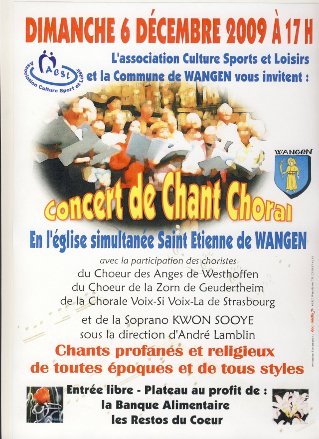 Concert de chant choral à Wangen le 6 décembre 2009 à 17h Image016