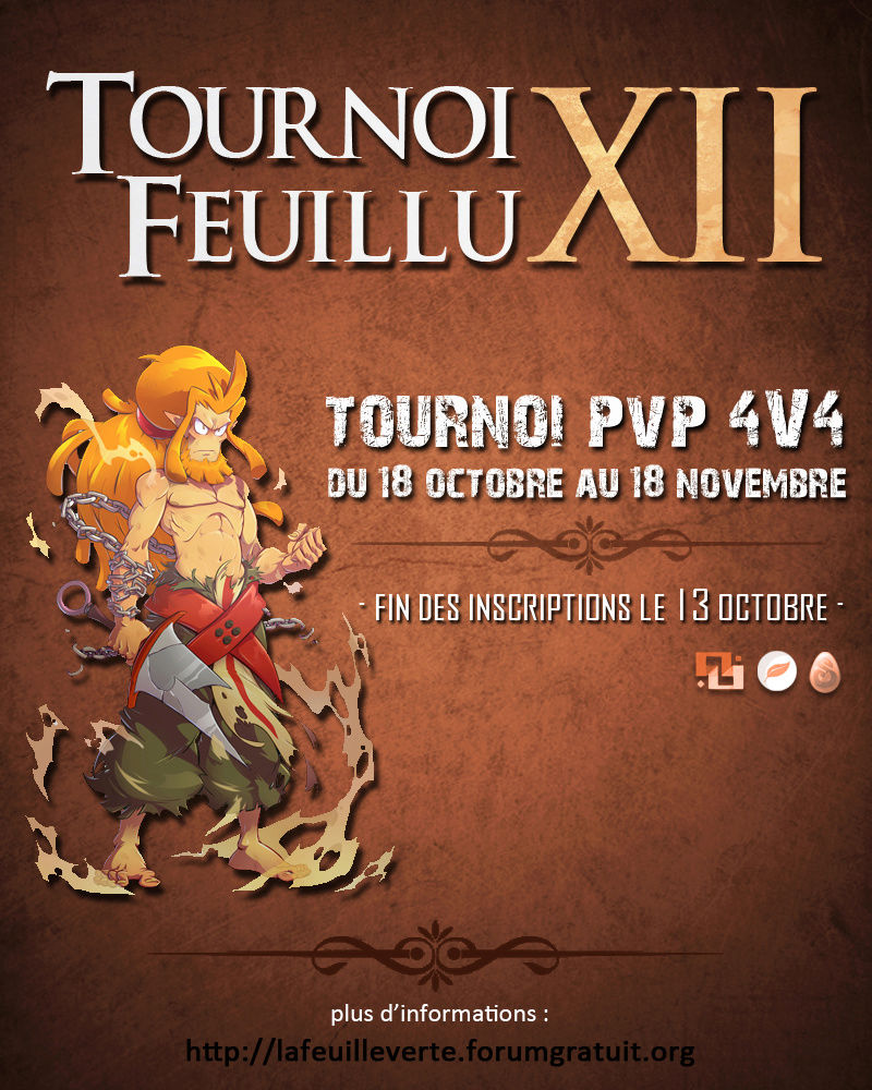 [EVENT] Tournois feuillu XII Affich11