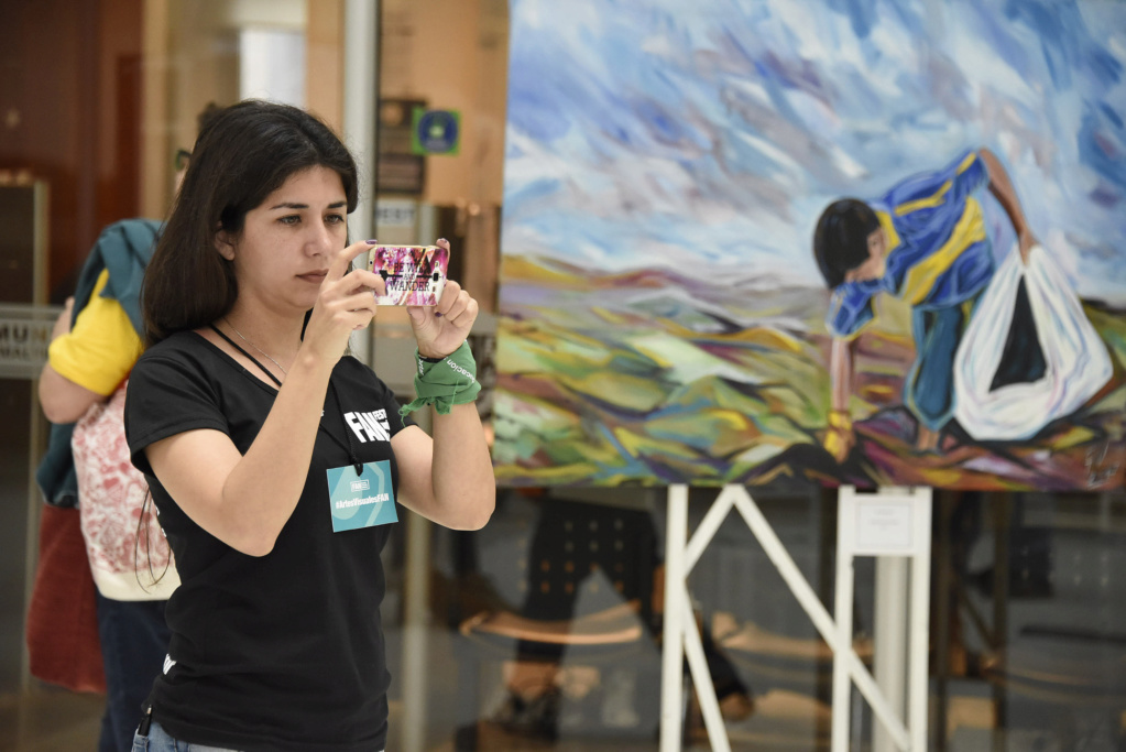 FAN reunió a jóvenes fanáticos del arte en Malvinas Argentinas _dsc2811