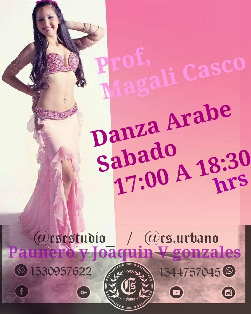 Magali Casco y la danza árabe, también están en "CS Urbano". Vos estás? Arabe_12