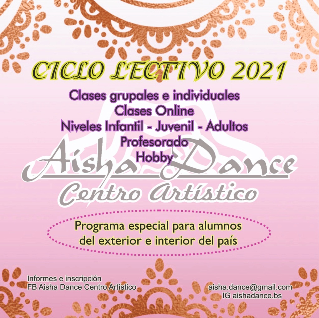 A pleno, ciclo de danzas 2021 en Aisha Dance. Aviso282