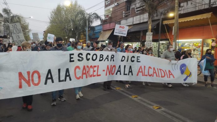 Movilización en Escobar contra la construcción de una alcaldía Bnorte11