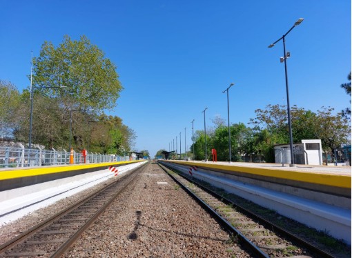 Belgrano Norte: inauguraron las renovadas estaciones Montes y Del Viso Estaci10
