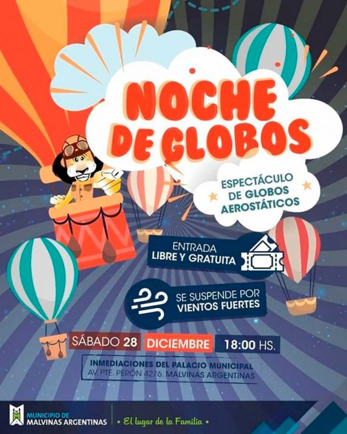 «Noche de globos» en Malvinas Argentinas Globo-10