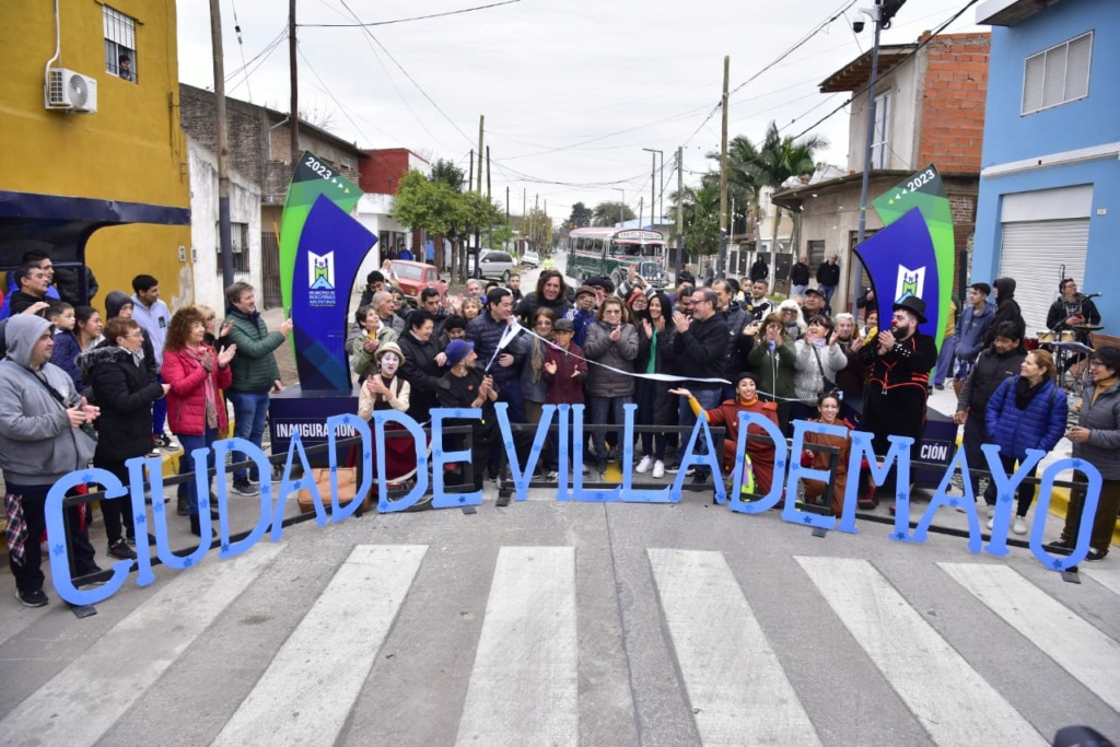 Malvinas Argentinas: inauguraron el 3er. tramo de la repavimentación de la calle Eva Perón Img-2378