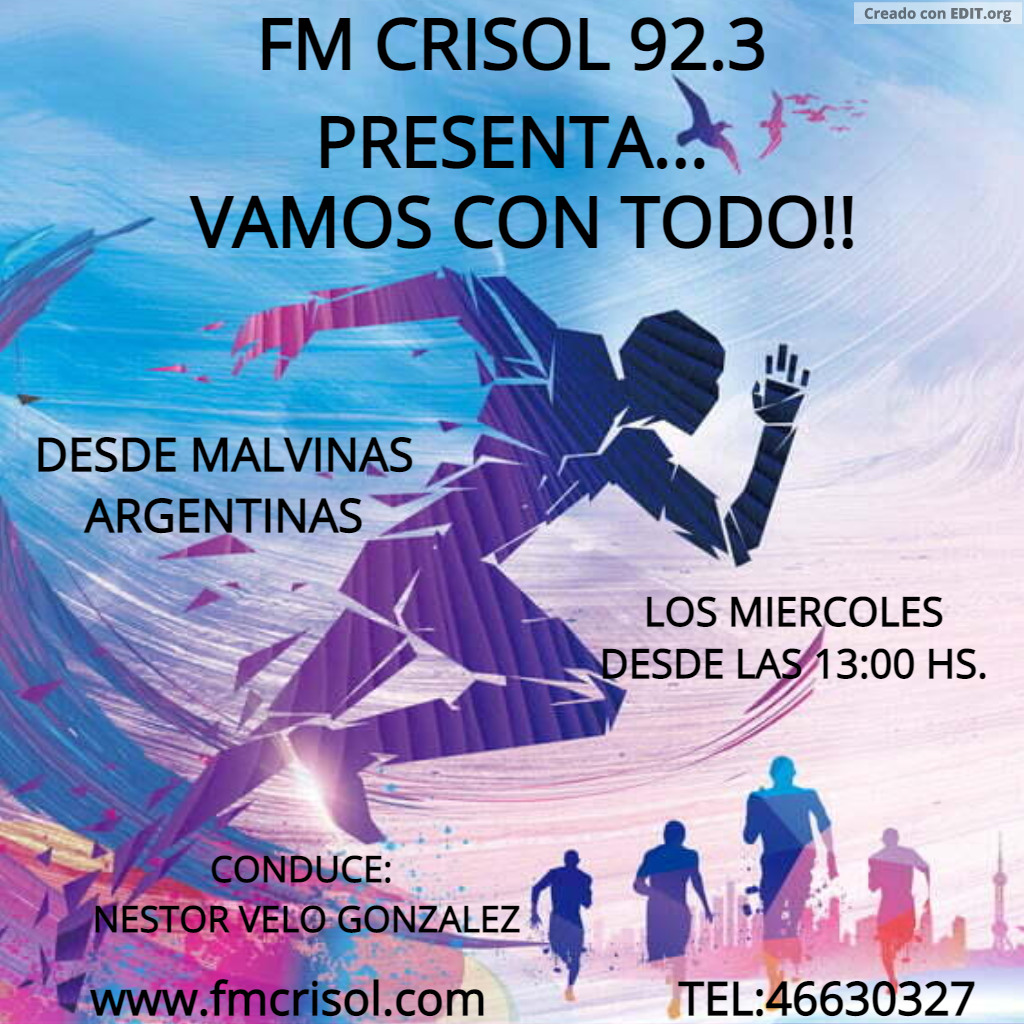 Néstor González, te espera por la RADIO, F.M. Crisol. Vamos_11