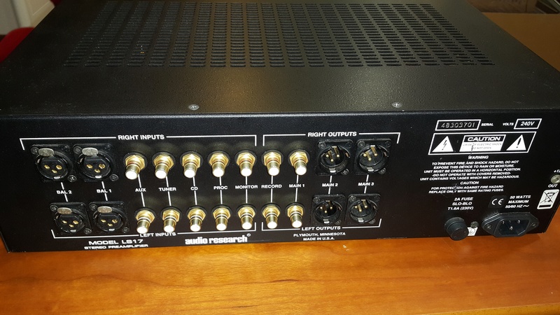 Audio Research LS17 Stereo Preamplifier 20160911