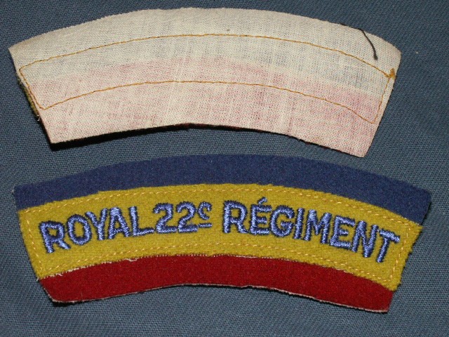 Royal 22e Regiment Shoulder Patches R22er-10