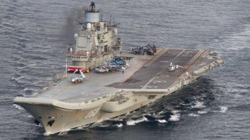 ZERO HEDGE - NORWAY SURVEILLANCE PHOTOS SHOW RUSSIAN AIRCRAFT CARRIER FLOTILLA ON ROUTE TO SYRIA Carrie10