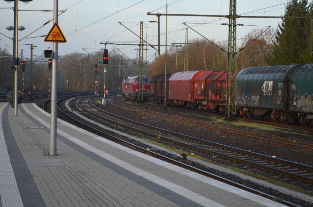 Bahn-Impressionen aus Au/Sieg 20141113