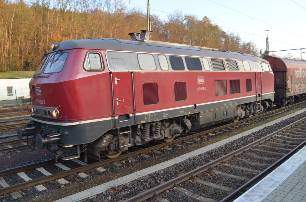 Bahn-Impressionen aus Au/Sieg 20141115