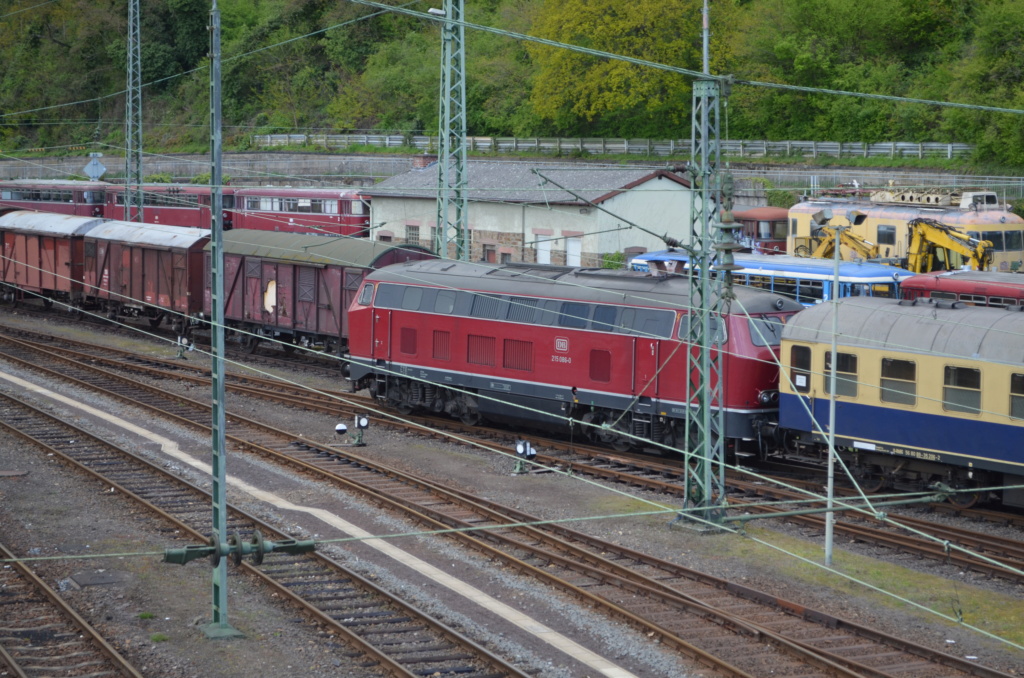 Bahn-Impressionen aus Linz, EVG-Gleise 20170426
