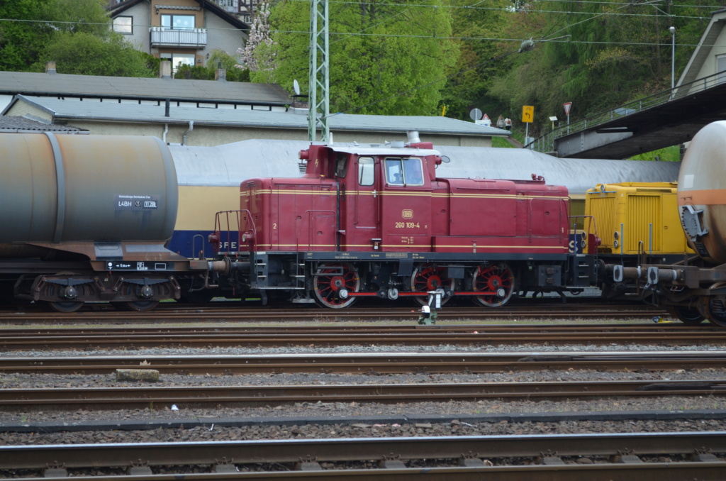 Bahn-Impressionen aus Linz, EVG-Gleise 20170428