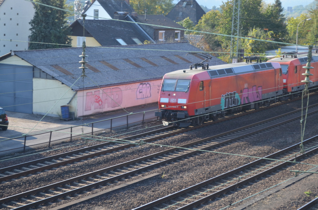 Bahn-Impressionen aus Linz, EVG-Gleise 20170913