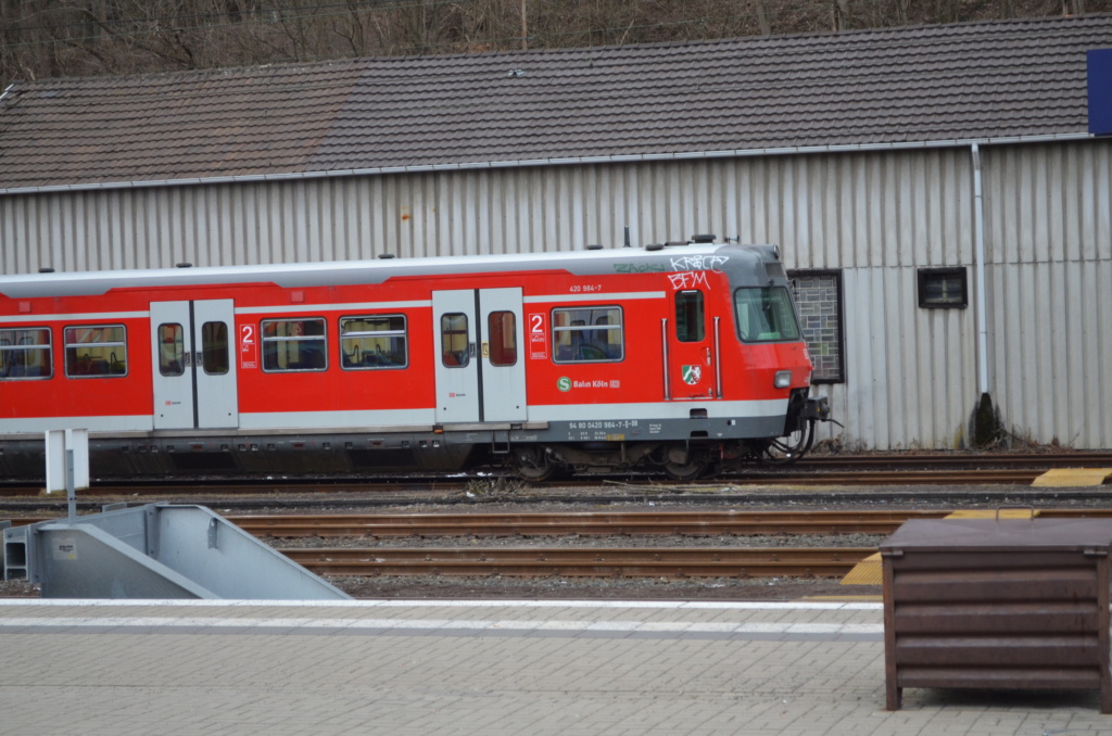 Bahn-Impressionen aus Au/Sieg 20180317