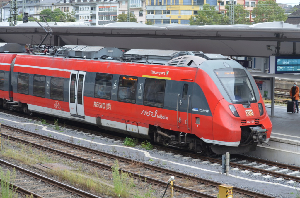 Bahn-Impressionen aus Koblenz 20211023