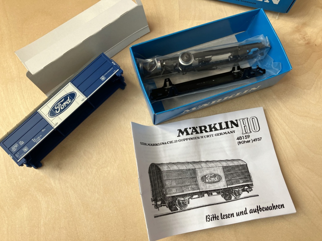 Märklin Bausätze für Waggons und Loks 20221227