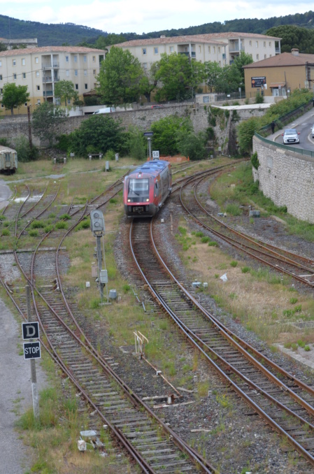 Bahnimpressionen aus Alès - St. Ambroix - Bessèges 20230594