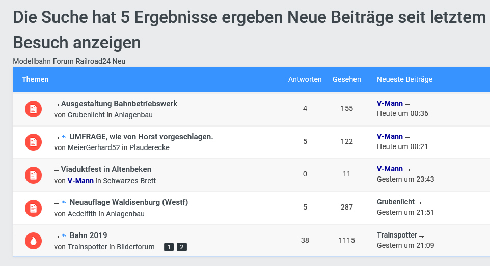 Bedienungsanleitung: neue Beiträge seit letztem Besuch Neue_b11