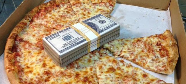 La pizza è più motivante del denaro, una ricerca lo dimostra X4298e10