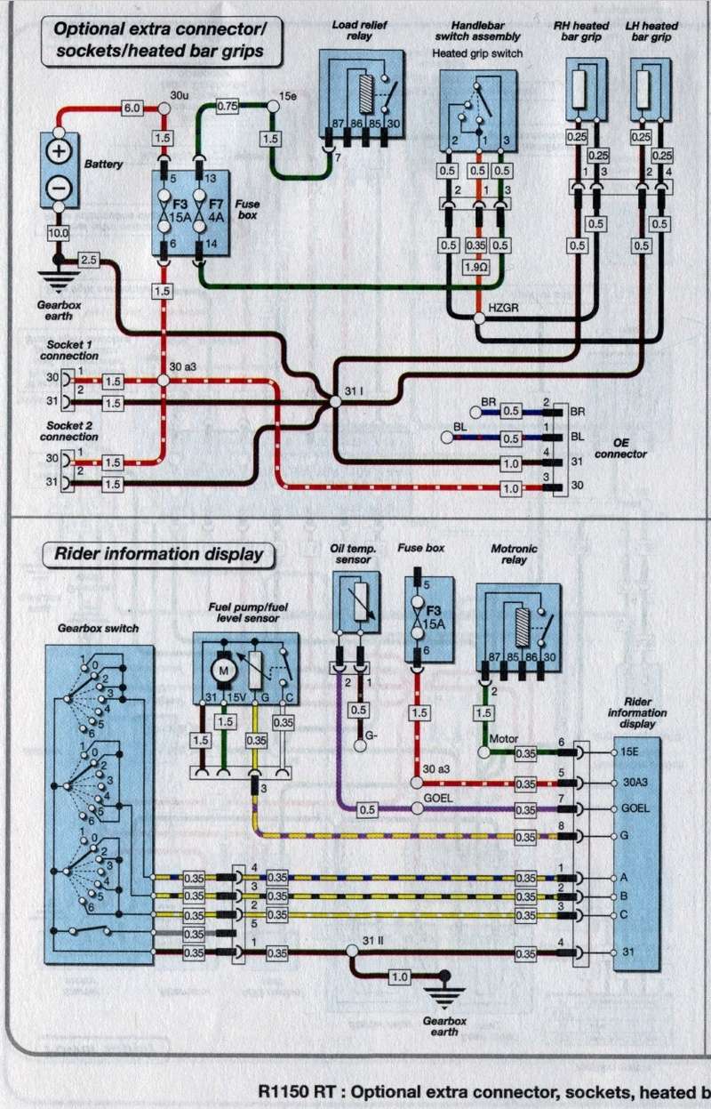 schema électrique R1150RT Schema16