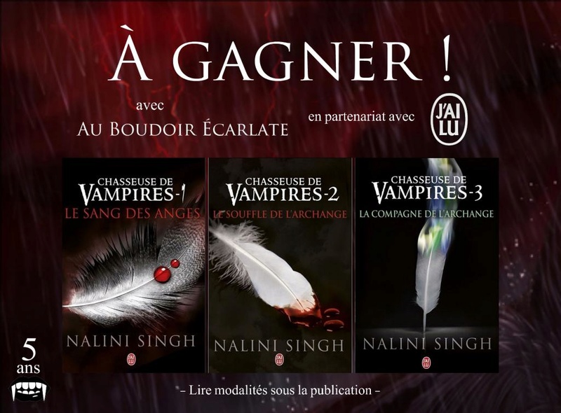 Bloganniversaire 5 - 24 : Chasseuse de Vampires 1, 2 & 3 de Nalini Singh Nalini11