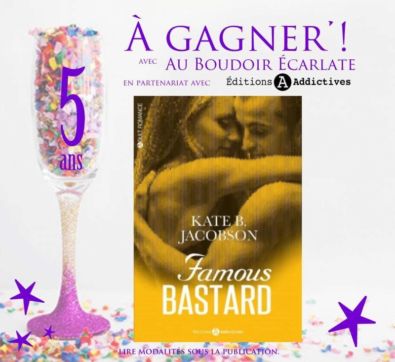 Bloganniversaire 5 - 53 : Famous Bastard de Kate B. Jacobson 14572310