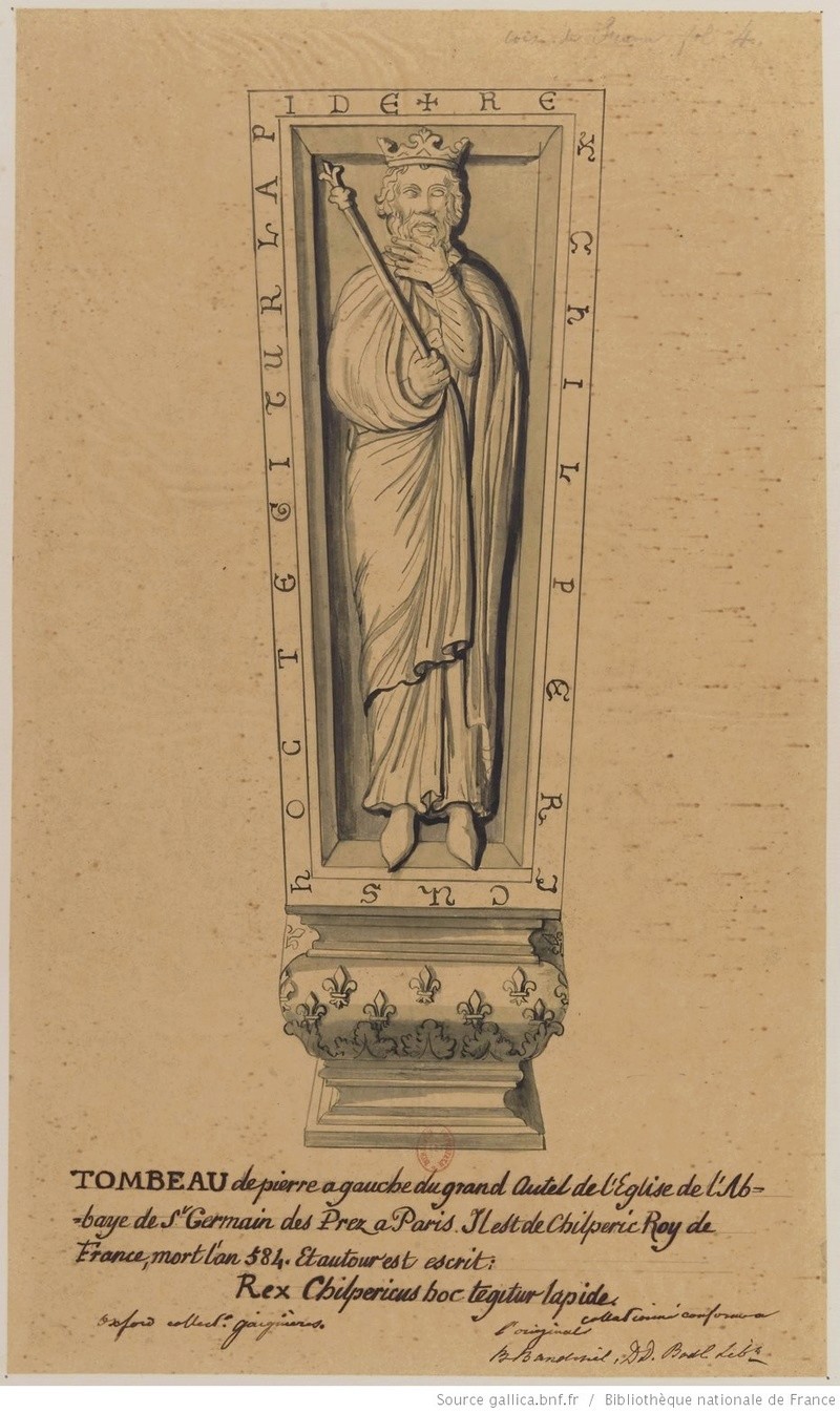 Les tombeaux mérovingiens de Saint-Germain-des-Prés Tombea10