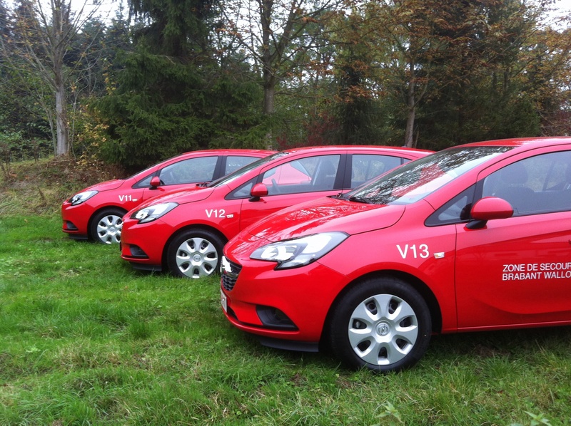  Nouvelles Opel Corsa pour la Zone de secours Brabant Wallon Vyh-li12