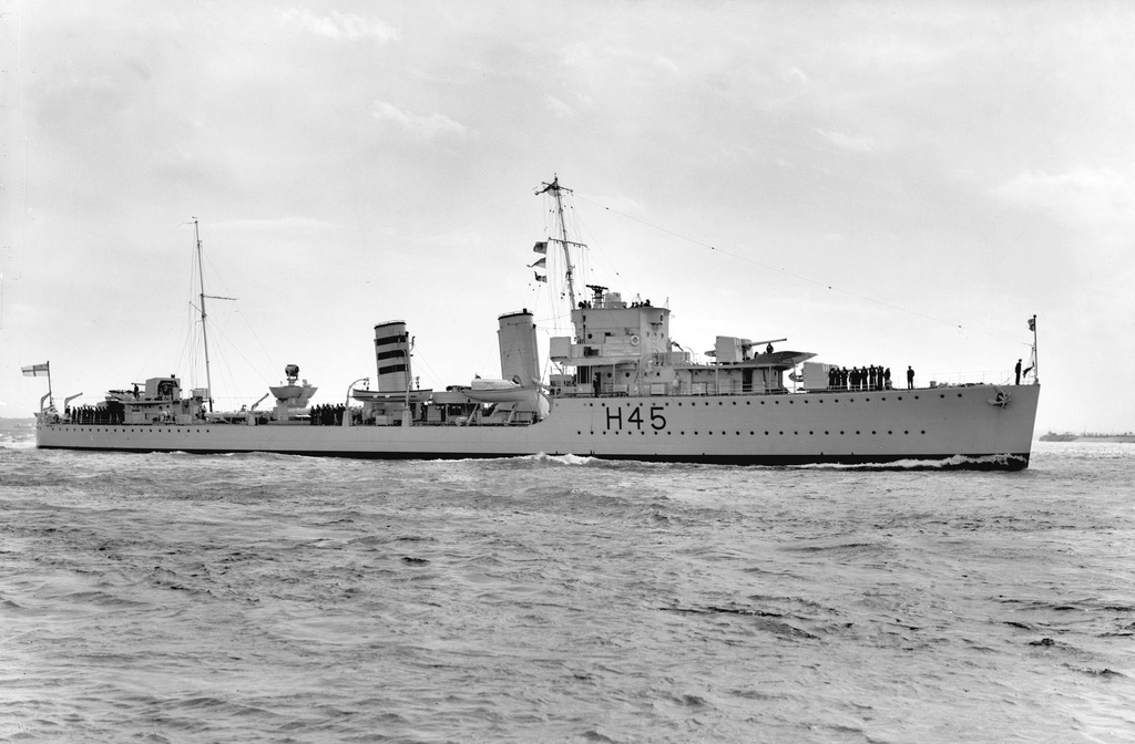 DESTROYERS DE LA ROYAL NAVY : Amazon - Ivanhoe Achero12