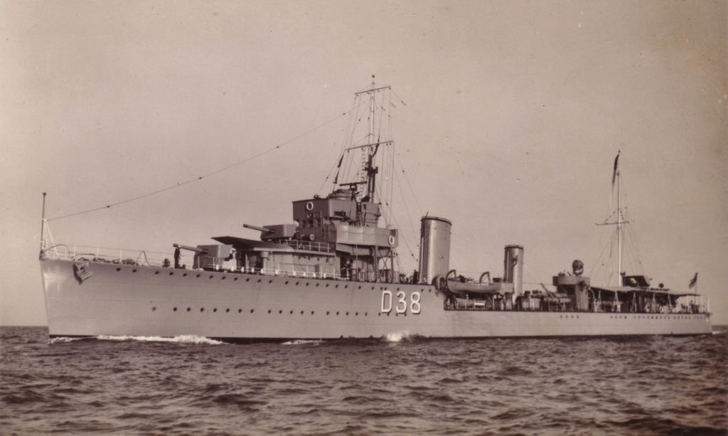 DESTROYERS DE LA ROYAL NAVY : Amazon - Ivanhoe Ambusc11