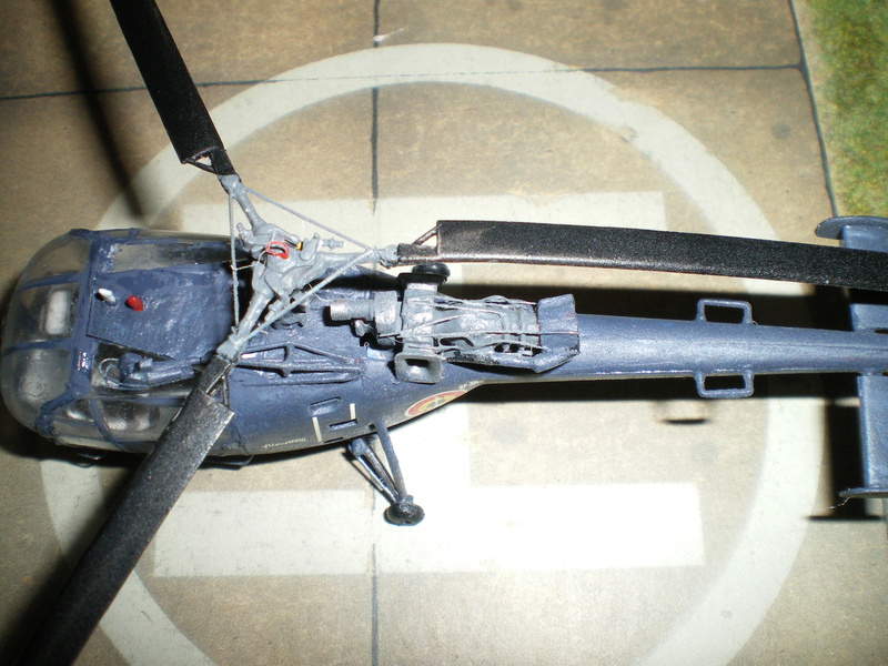 SA 316 Alouette III de la Marine Belge 1982/ Heller Imgp0078