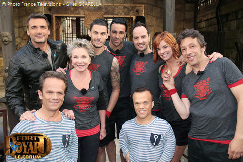 RÉACTIONS > Fort Boyard 2014-06 - Équipe Baptiste Giabiconi (02/08/2014) Fort-b25