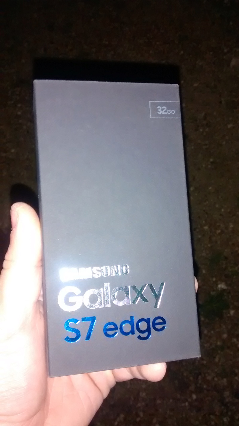 [vds] Samsung galaxy s7 edge 32g. Black onyx neuf scellé  Image14