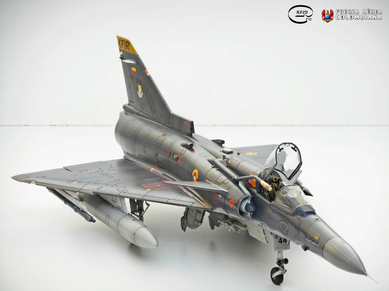 KFIR - KFIR C10. Colombian Air Force - WINGMAN MODELS 1/48 11_cop11