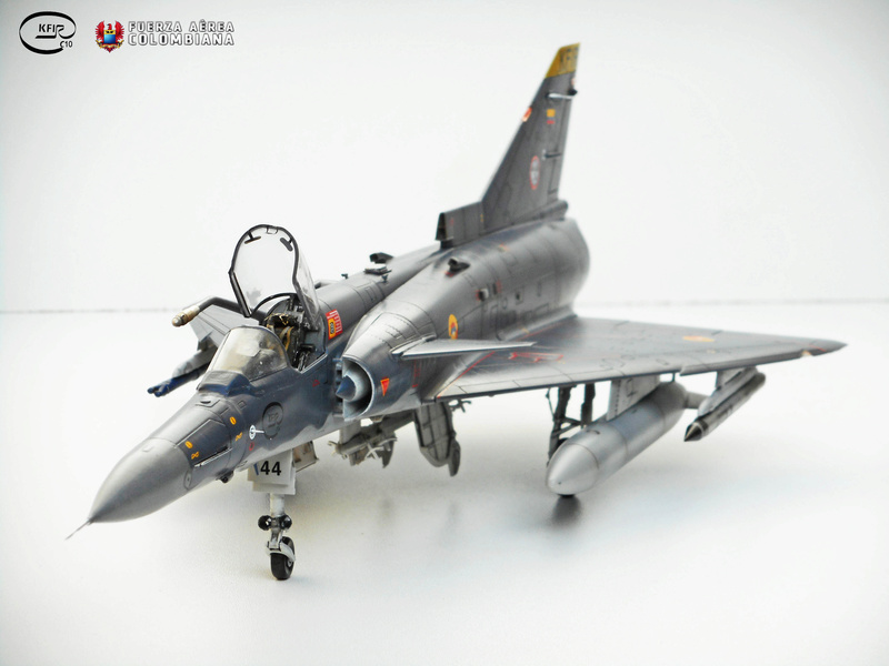 KFIR - KFIR C10. Colombian Air Force - WINGMAN MODELS 1/48 12_cop11