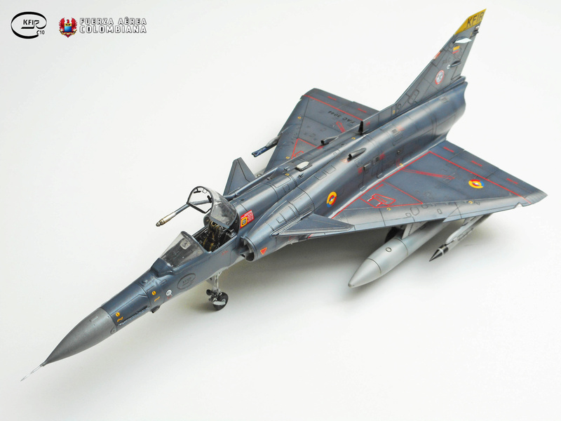 KFIR - KFIR C10. Colombian Air Force - WINGMAN MODELS 1/48 9_copi13