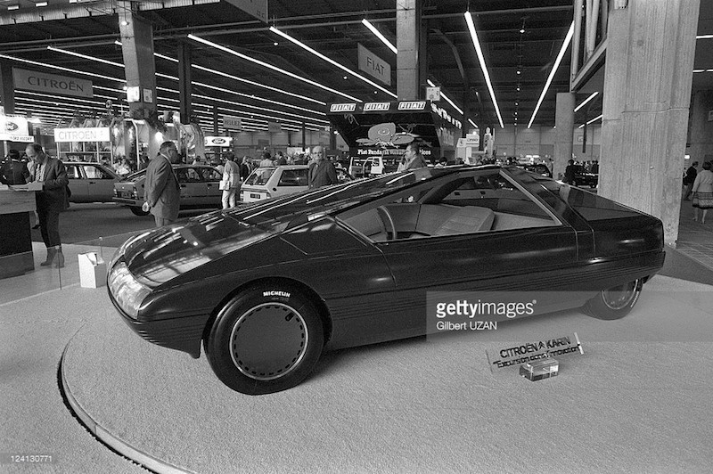 1980 - Citroën "Karin" Exercice de Style et une proposition pour un véhicule de l'avenir au Salon de l’Auto à Paris. 12413010