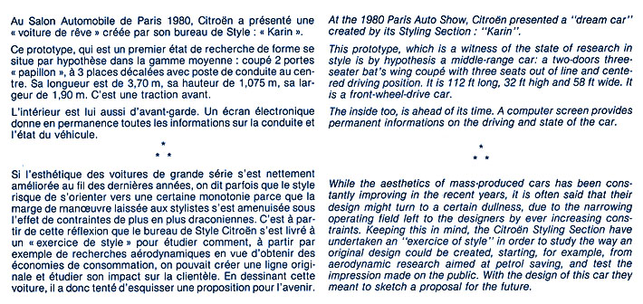 1980 - Citroën "Karin" Exercice de Style et une proposition pour un véhicule de l'avenir au Salon de l’Auto à Paris. Karin_18