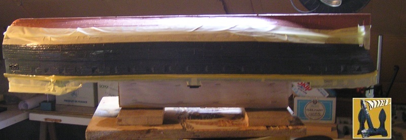 Frégate cuirassée La Gloire 900ch 1859 [scratch 1/100°] de miel - Page 4 222_110