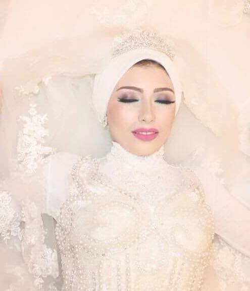 مكياج و لفات طرح للعروسة مع خبيرة التجميل المتميزة شيماء عبدالعزيز 2016 13962710