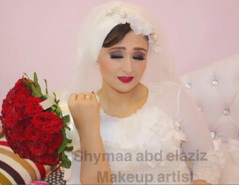 مكياج و لفات طرح للعروسة مع خبيرة التجميل المتميزة شيماء عبدالعزيز 2016 14067510