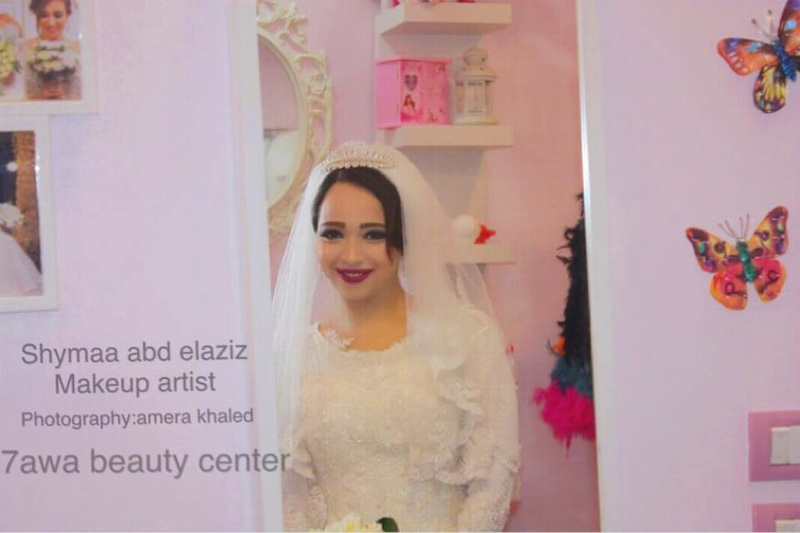 مكياج و لفات طرح للعروسة مع خبيرة التجميل المتميزة شيماء عبدالعزيز 2016 14212610