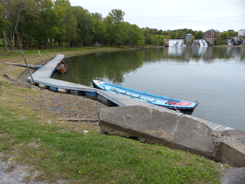 Le niveau d'eau du lac Champlain P1060211