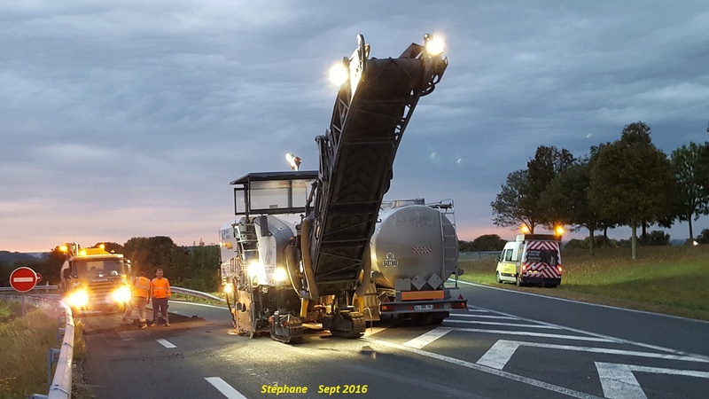 14 kilomètres d'enrobé neuf sur l'autoroute A26 dans l'Aube Smart118