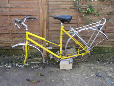 Vélo peugeot du facteur