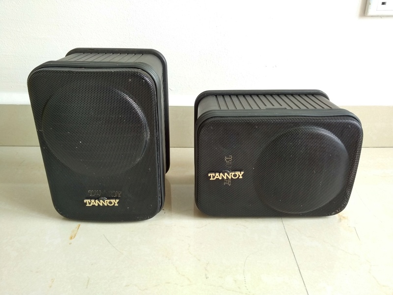 Tannoy CPA5 Compact Studio Monitor Speakers  Img_2079
