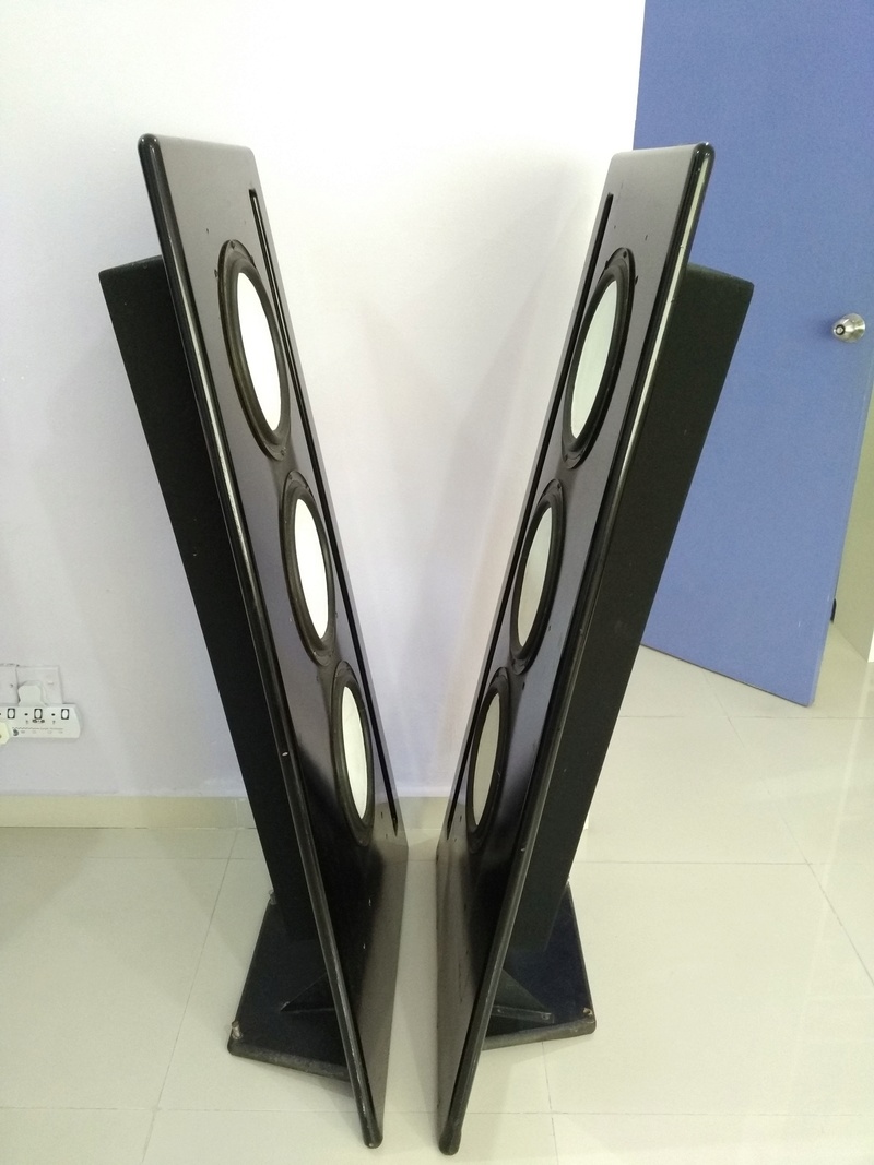 Bob CARVER Audio Amazing Ribbon Series Silver Edition Floorstanding Speaker